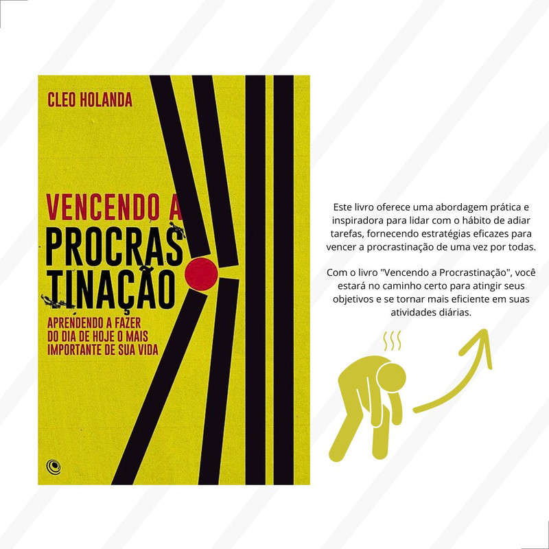 Livro Vencendo a Procrastinação Cleo Holanda - Image 4