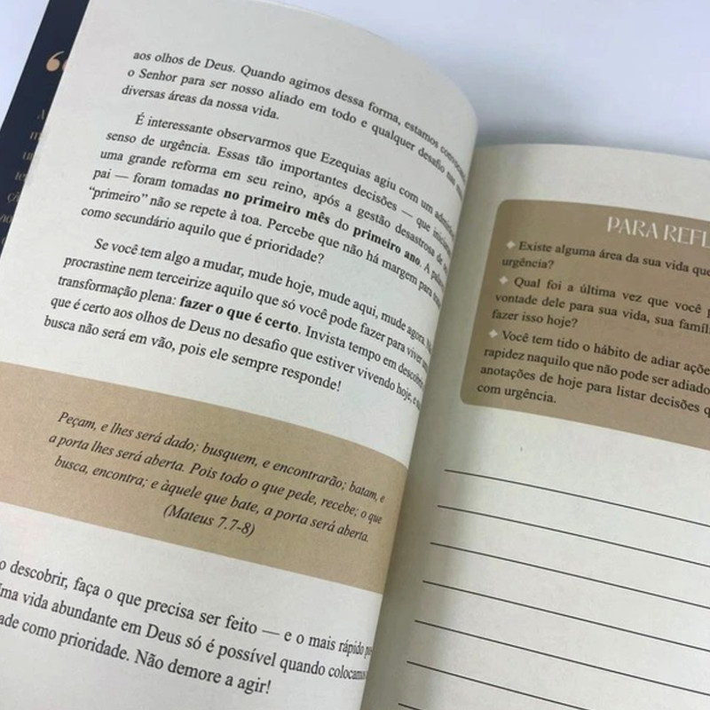 Livro Devocional Cheios da Graça Claúdio Duarte - Image 4