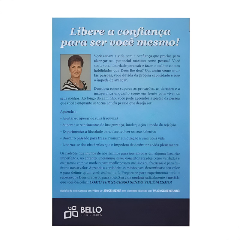 Livro Tenha Sucesso Sendo Você Mesmo Joyce Meyer - Image 2