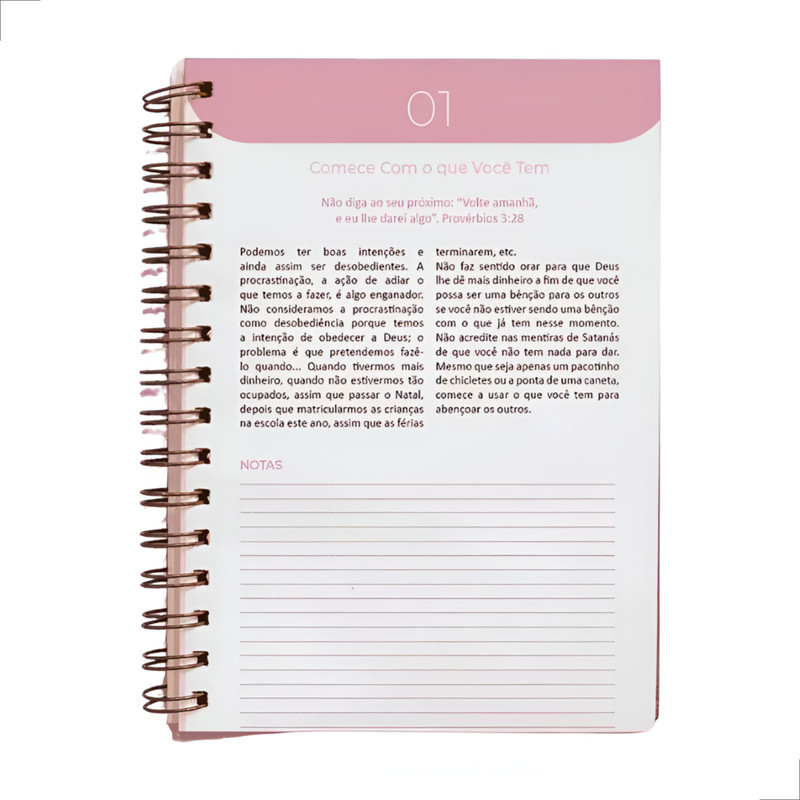 Planner Da Mulher Meu Propósito Degrade - Image 4