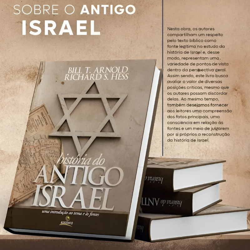 Livro História do Antigo Israel Bill T. Arnold e Richard S. Hess - Image 2