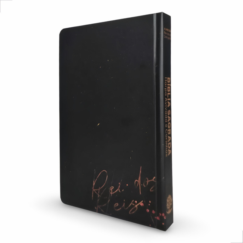 Bíblia Sagrada | ARC Slim | Capa Dura Rei dos Reis | Harpa e Corinhos - Image 4