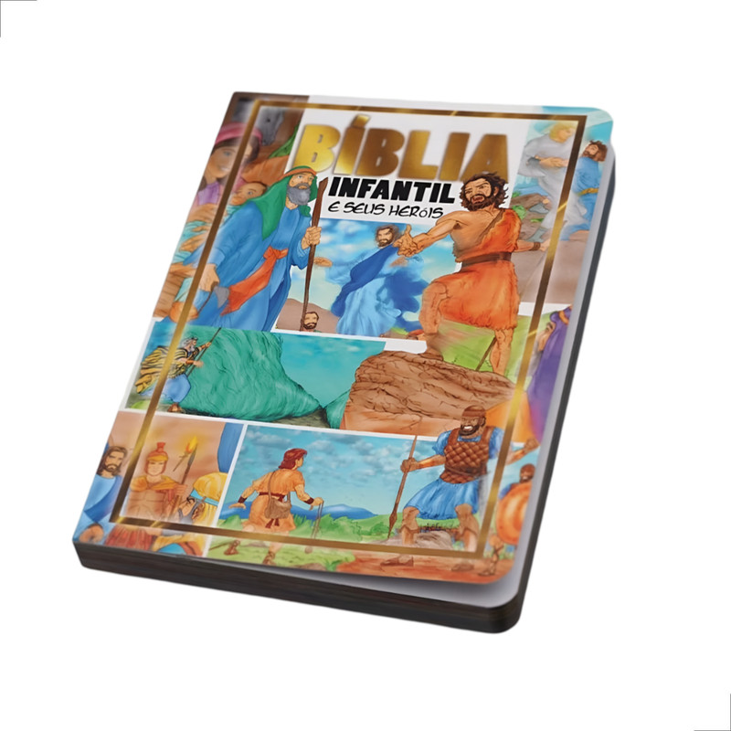 Bíblia Infantil E Seus Heróis Ilustrada Capa Flexível - Image 5