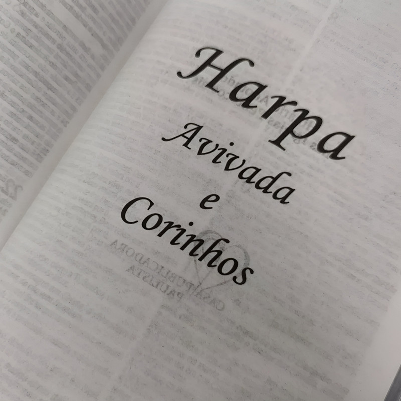 Bíblia Sagrada | ARC Slim | Capa Dura Rei dos Reis | Harpa e Corinhos - Image 5