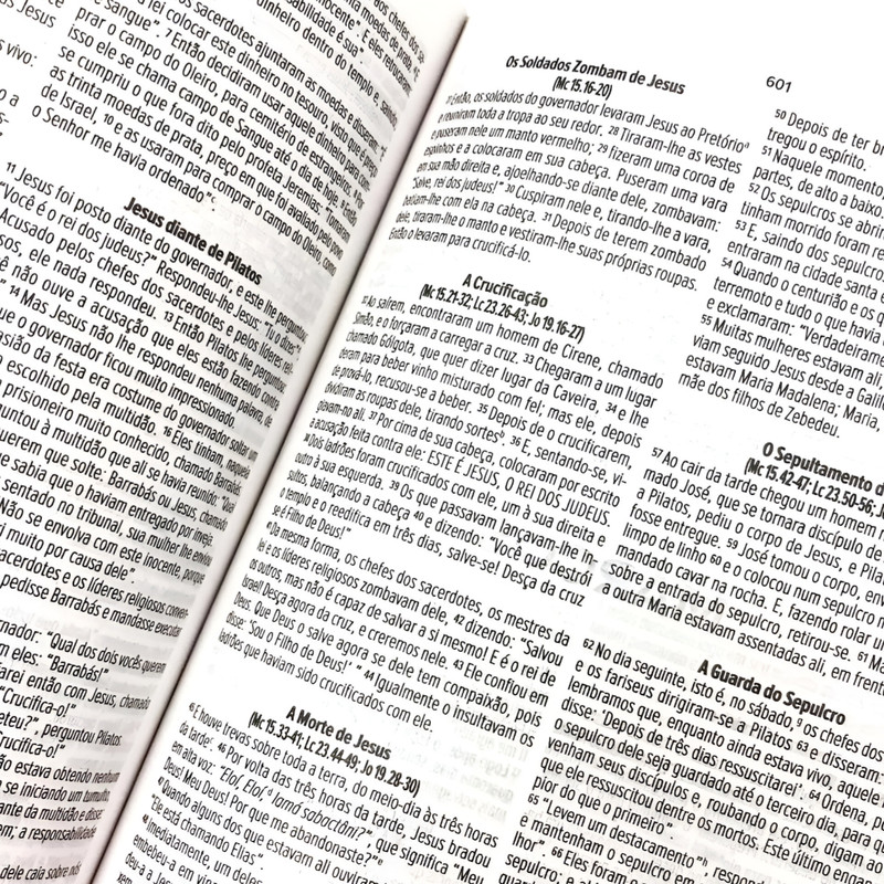 Bíblia NVI Slim Compacta Semi Luixo Floral - Image 5