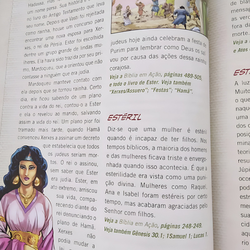 Bíblia Em Quadrinhos Manual em Ação Capa Dura - Image 5