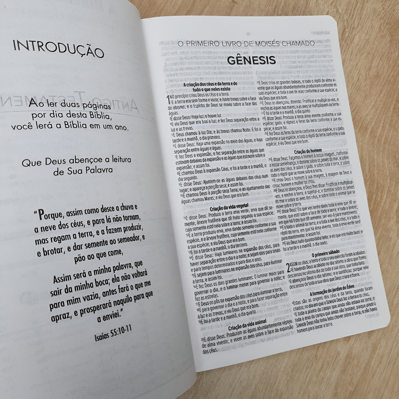 Bíblia Sagrada ACF Capa Brochura Azul - Image 5