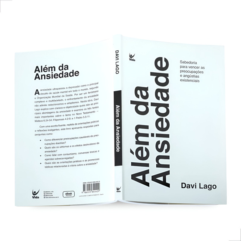 Livro Além Da Ansiedade Davi Lago - Image 5