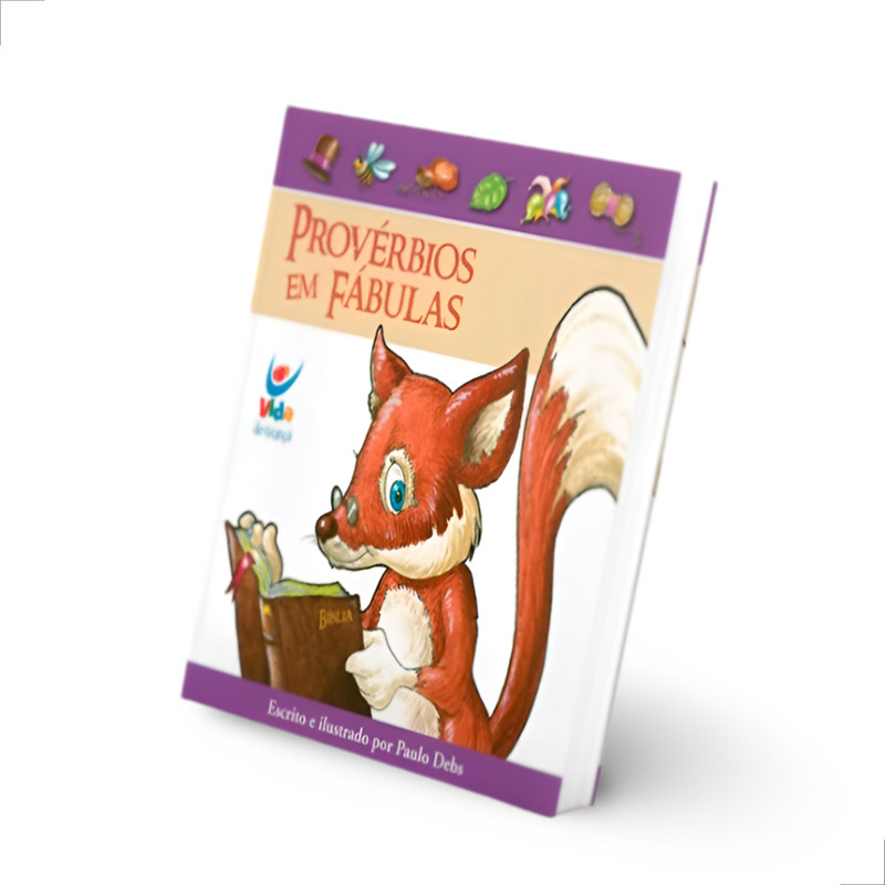 Livro Infantil Provérbios Em Fábulas Paulo Debs - Image 5