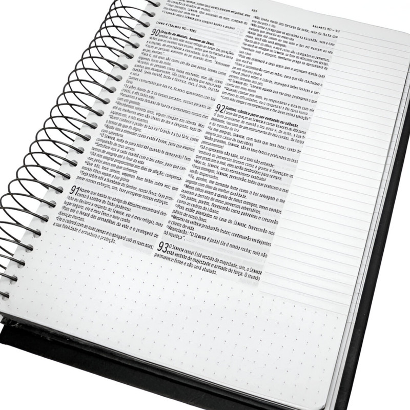 Bíblia Anote NVT Slim Capa Dura Espiral Leão Color - Image 5