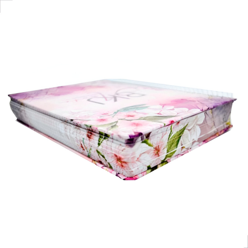 Bíblia BKJ Anote Capa Dura Espiral Purple Flower - Image 5