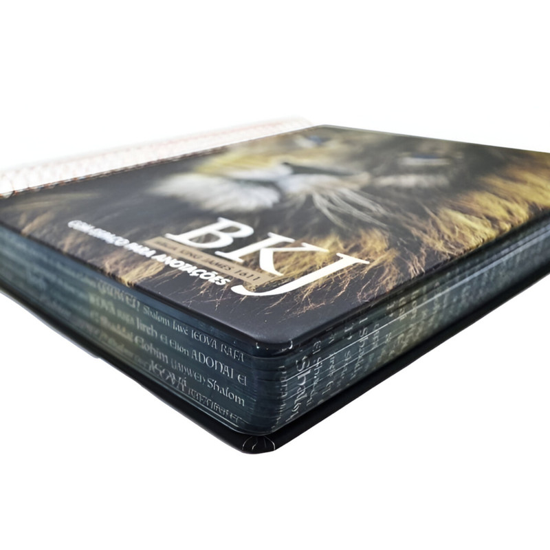 Bíblia BKJ Anote Capa Dura Espiral Leão Adonai - Image 5