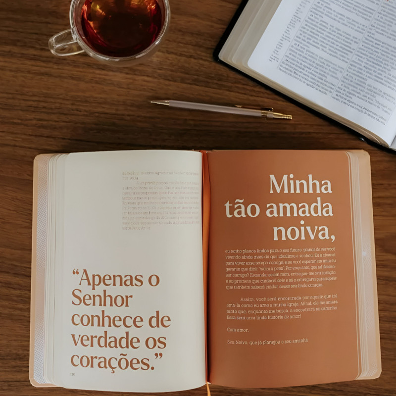 Devocional Simples Assim Encontros Extraordinários Capa Dura Bege - Image 6
