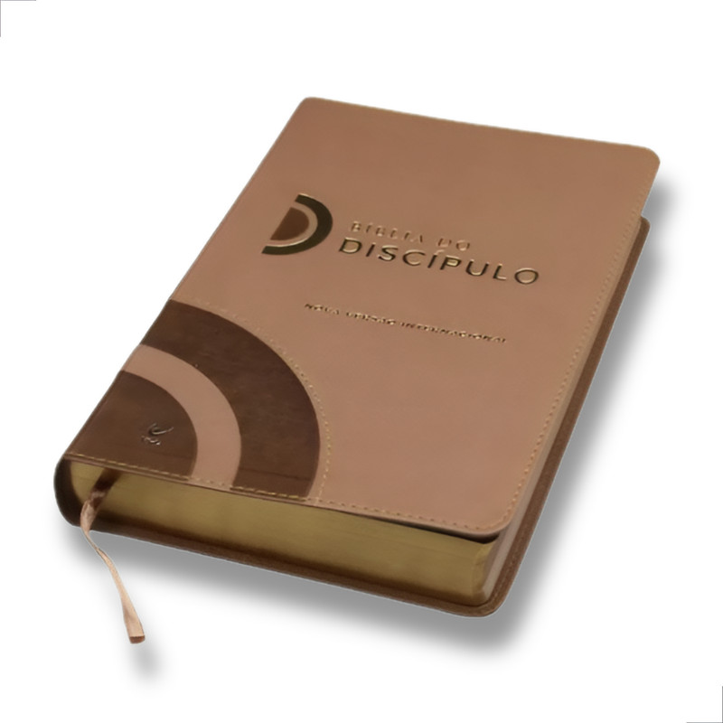 Bíblia do Discípulo NVI Capa Luxo Marrom - Image 6