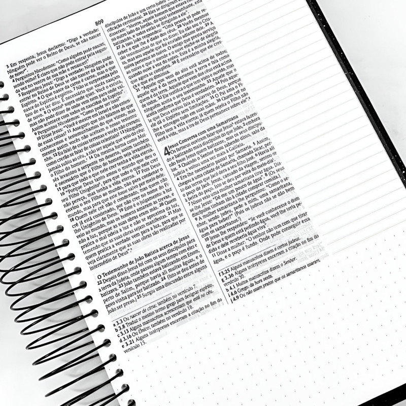 Bíblia Anote NVI Capa Dura Constelação Terra - Image 6