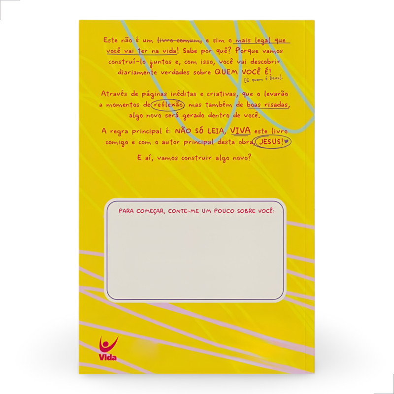Construa Seu Diário Este Livro E Para Ser Vivido Amarelo - Image 7