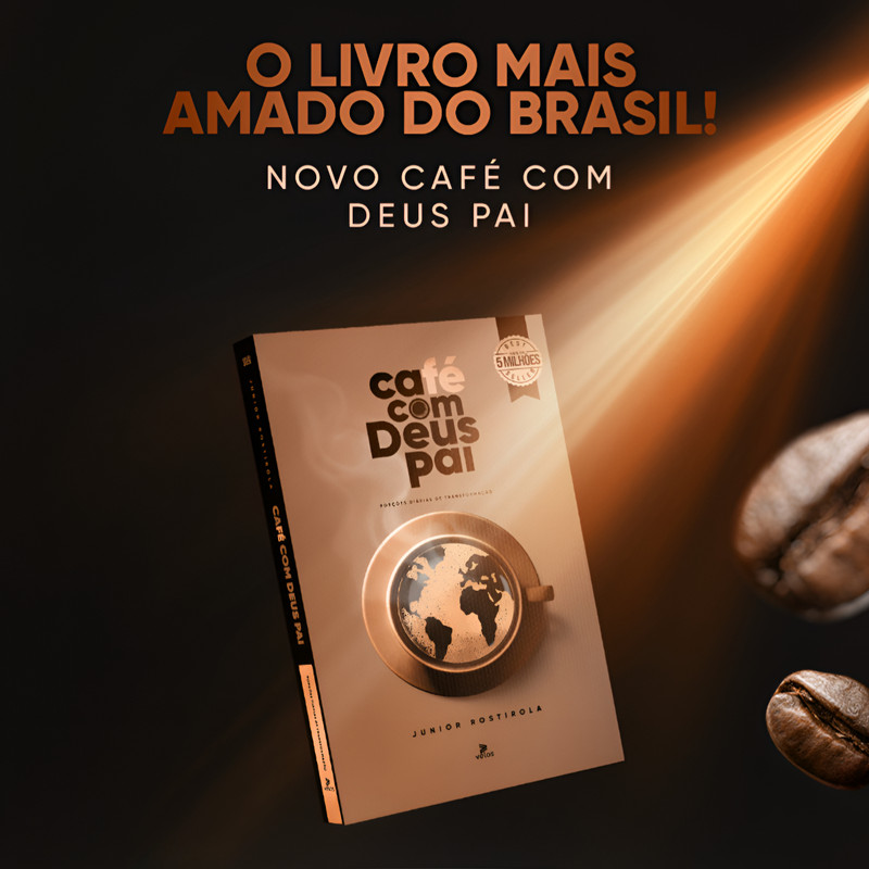 Café Com Deus Pai | Edição 2025 | Porções de Transformação | Júnior Rostirola | Marca Página - Image 9