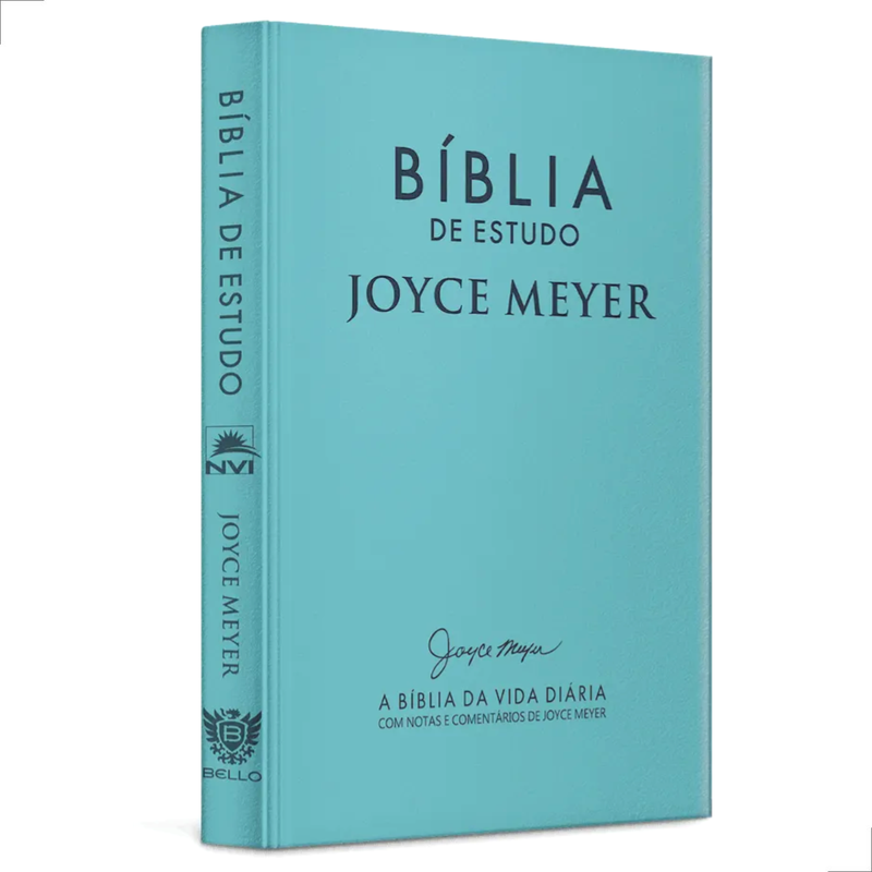 Biblia Estudo Azul Tifany NVI Joyce Meyer