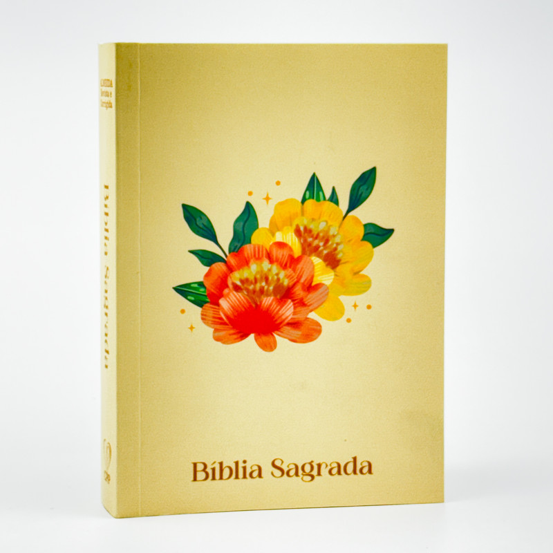 Bíblia ARC | Evangelismo | Brochura | Flor Amarela