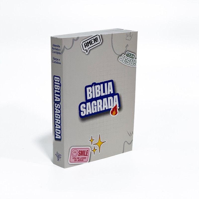 Bíblia Sagrada ARC | Letra Gigante | Brochura | Harpa e Corinhos | Teen