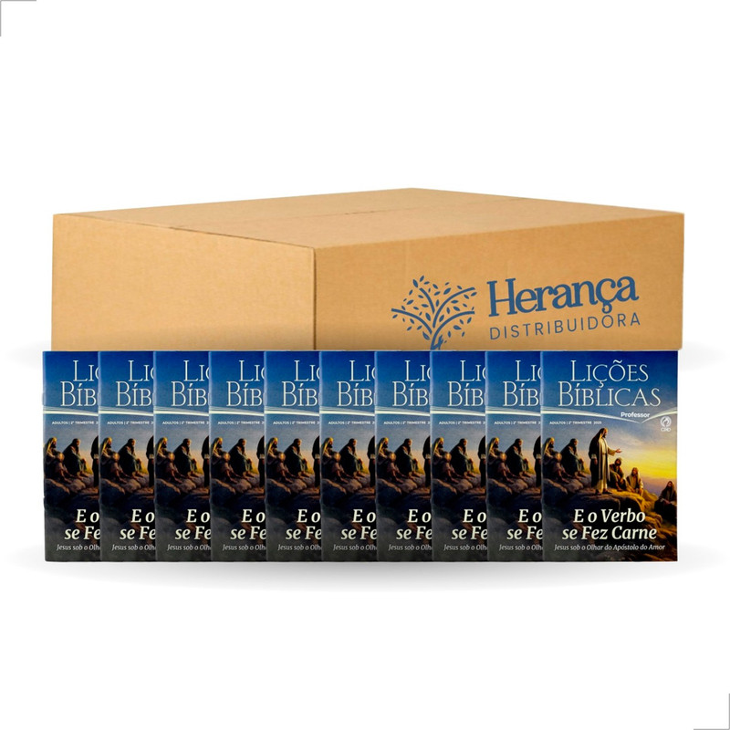 Kit 10 Lições Bíblicas Adultos Professor | 2º Trimestre 2025