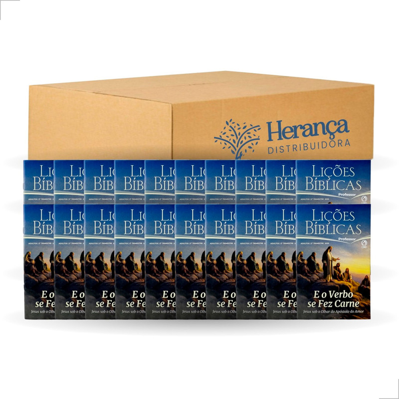 Kit 20 Lições Bíblicas Adultos Professor | 2º Trimestre 2025