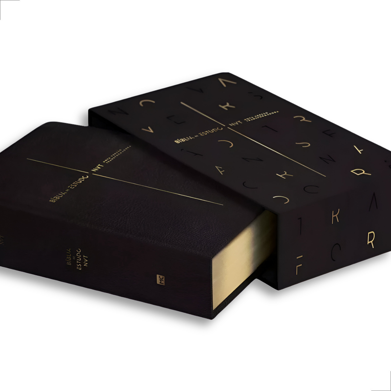 Bíblia De Estudo Nvt | Capa Luxo Preta - Image 4