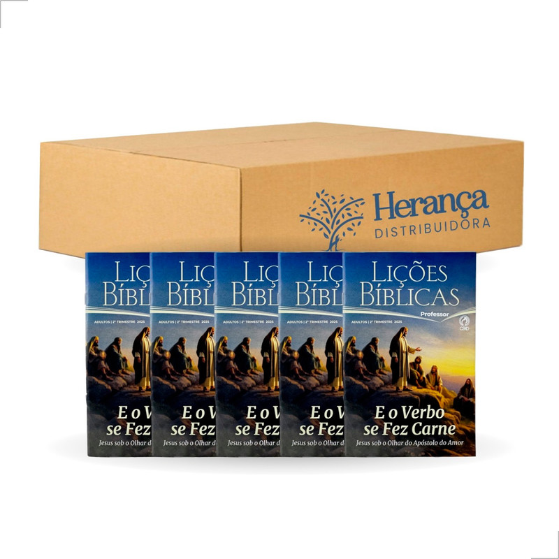 Kit 05 Lições Bíblicas Adultos Professor | 2º Trimestre 2025