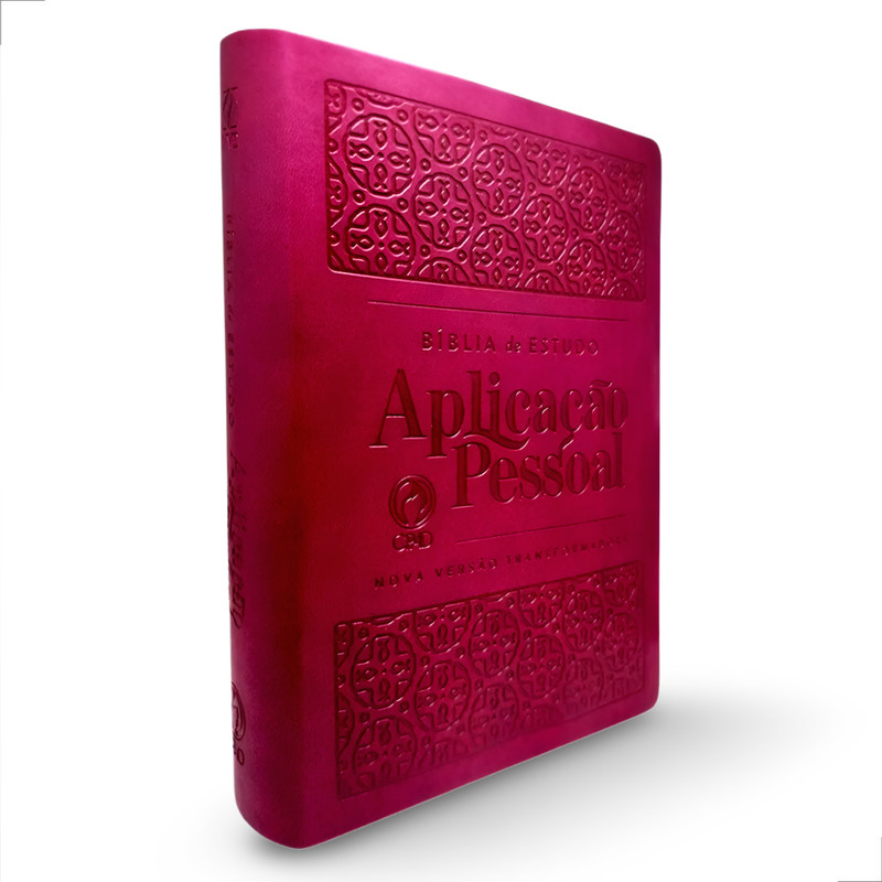 Bíblia de Estudo | NVT | Aplicação Pessoal | Capa Luxo Vinho