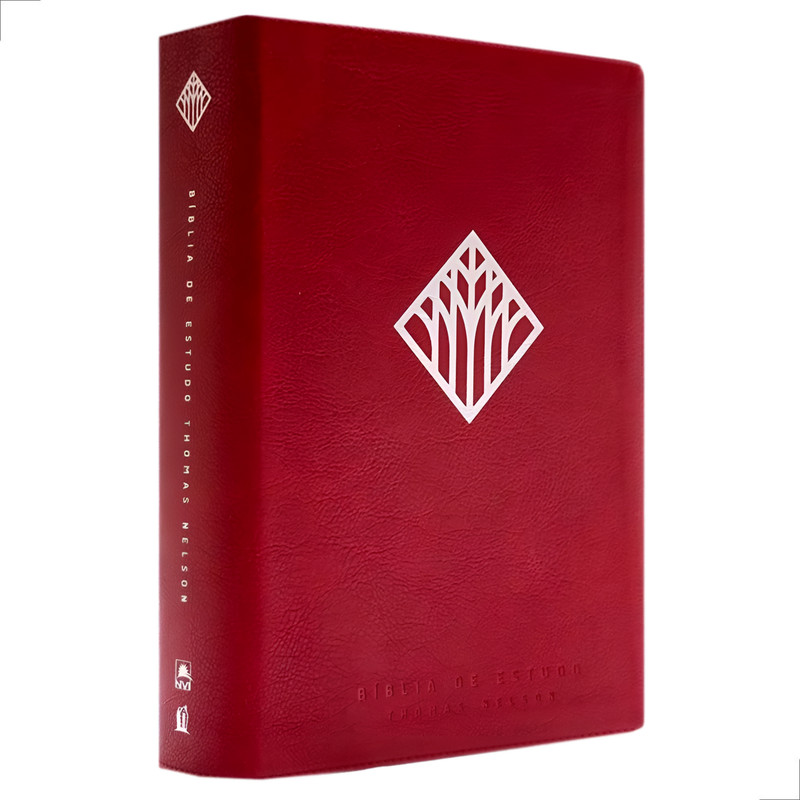 Bíblia De Estudo | Thomas Nelson | Vinho