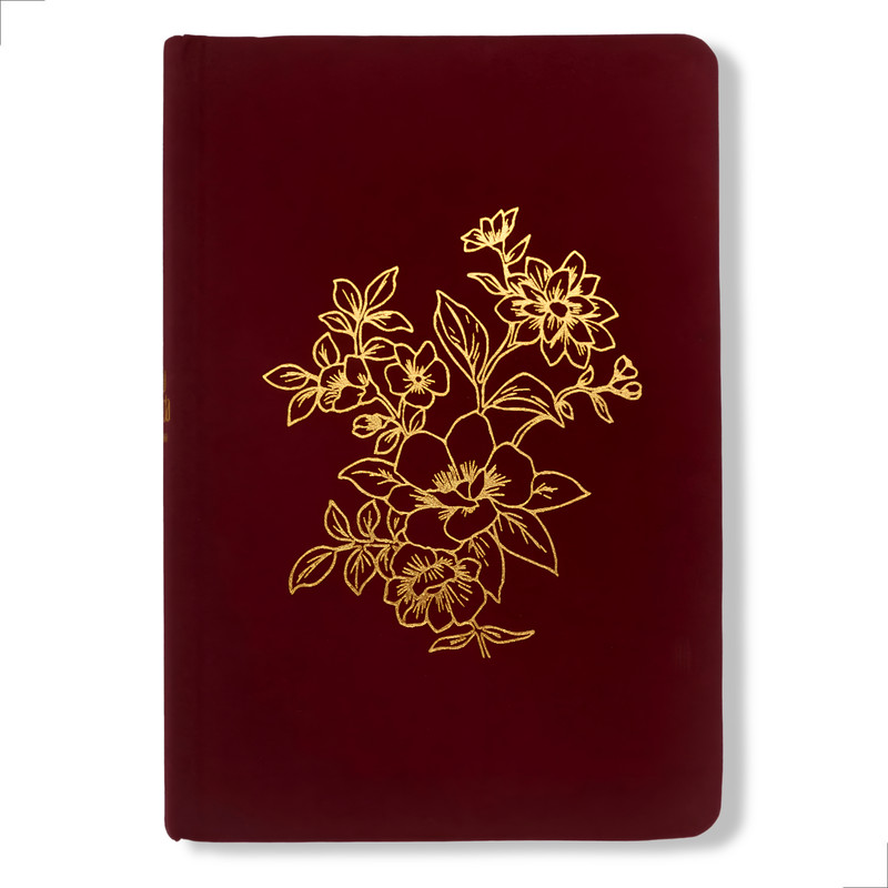 Biblia NVI | Bible Journaling | Capa Dura | Vinho