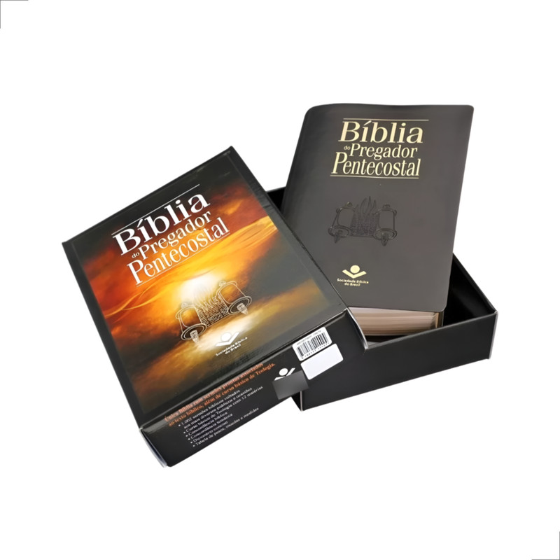 Bíblia Do Pregador Pentecostal Arc Capa Luxo Premium