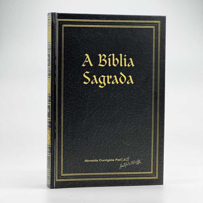 Bíblia ACF | Mega Legível | Capa Dura | Preta