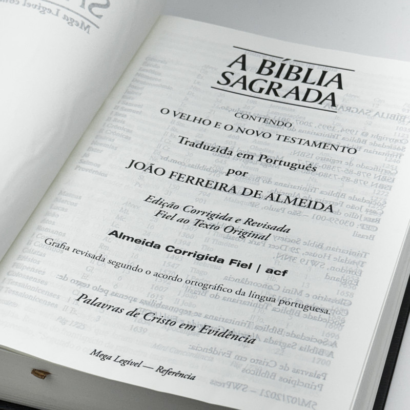 Bíblia ACF | Mega Legível | Capa Dura | Preta - Image 2