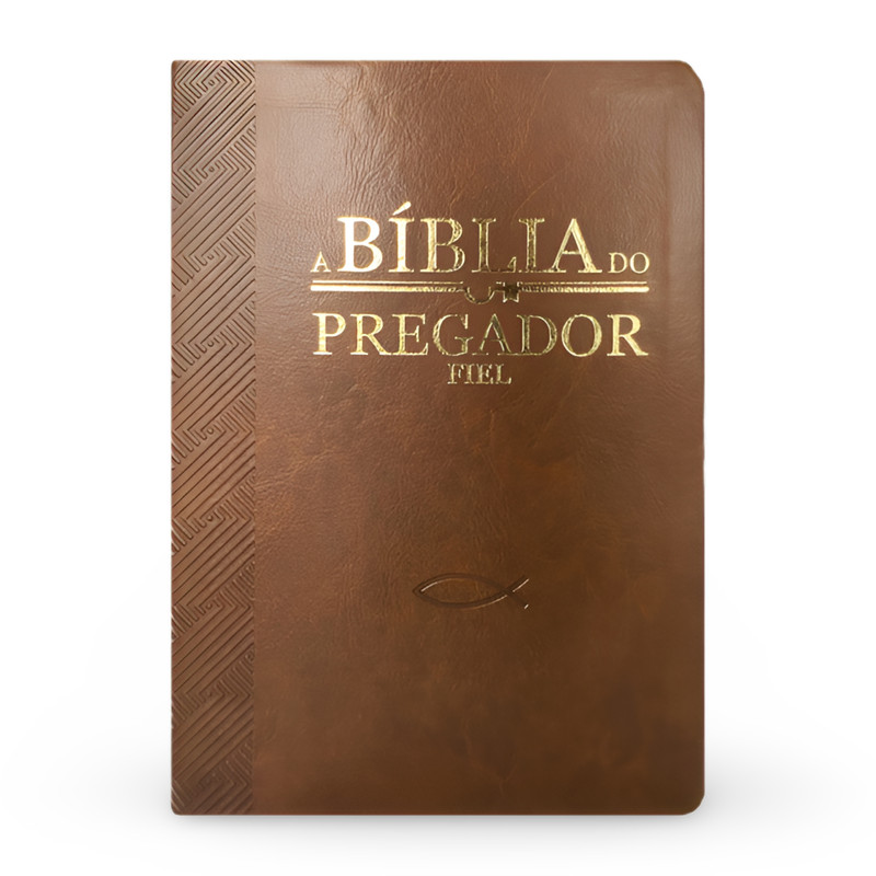 Bíblia do Pregador Fiel | ARC | Capa Luxo Marrom