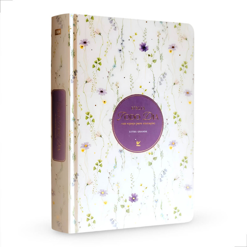 Bíblia Todo Dia | Am | Espaço Para Anotações | Letra Grande | Capa Botânica