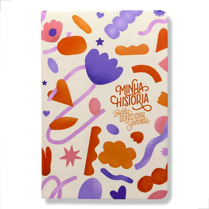 Bíblia NVT | Devocional Para Garotas | Capa Dura | Formas
