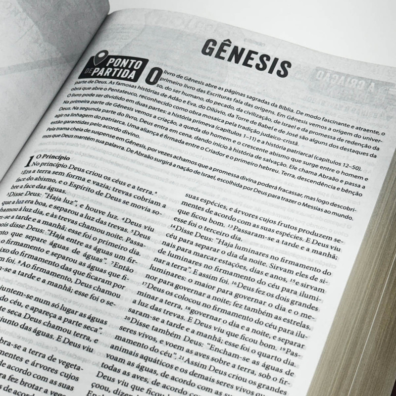 Bíblia de Estudo | NVI | Rota 66 | Luiz Sayão | Luxo Preta - Image 2