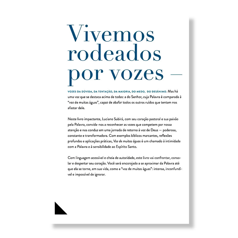 Voz De Muitas Águas | Luciano Subirá - Image 3