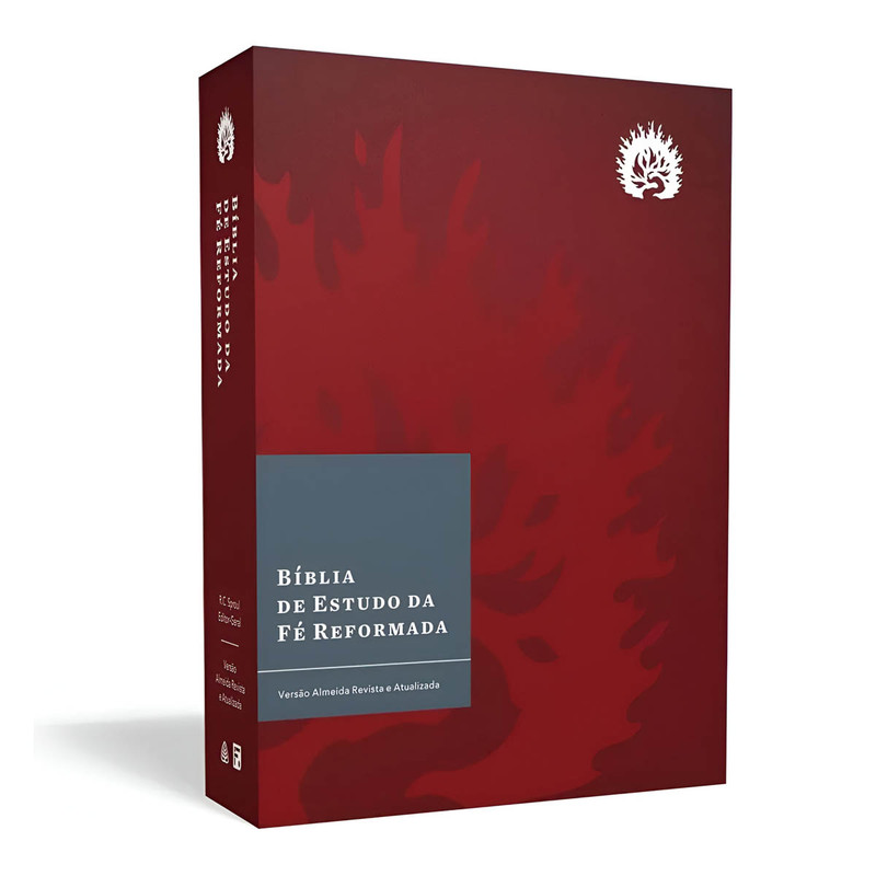 Bíblia De Estudo | ARA | Da Fé Reformada | Concordância | Capa Dura | Bordô
