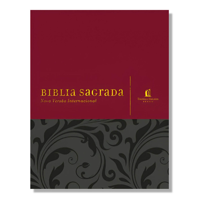 Bíblia NVI | Espaço Para Anotações | Couro Luxo | Vermelha