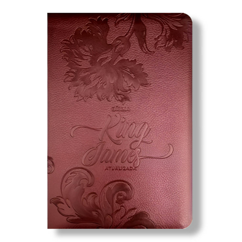 Bíblia KJA | Slim | Capa Luxo | Cobre