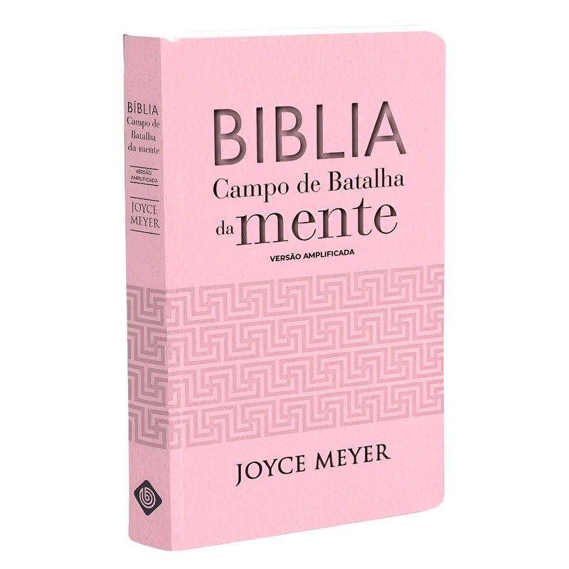 Bíblia Campo De Batalha Da Mente | Joyce Meyer | Luxo Rosa