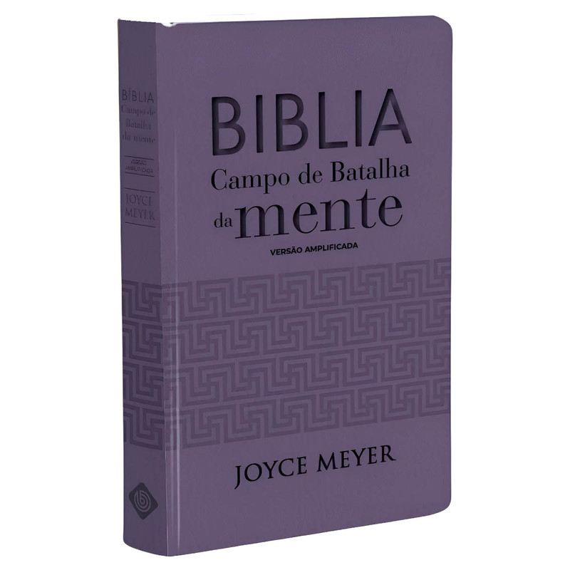 Bíblia Campo De Batalha Da Mente | Joyce Meyer | Luxo Lavanda