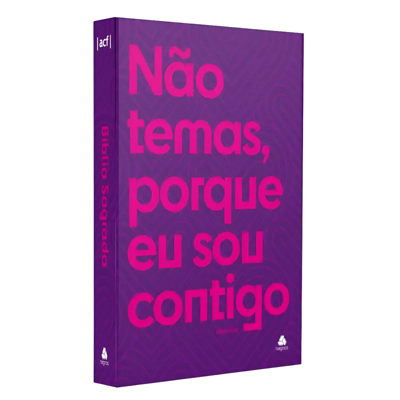 Bíblia ACF | Capa Dura | Não Temas