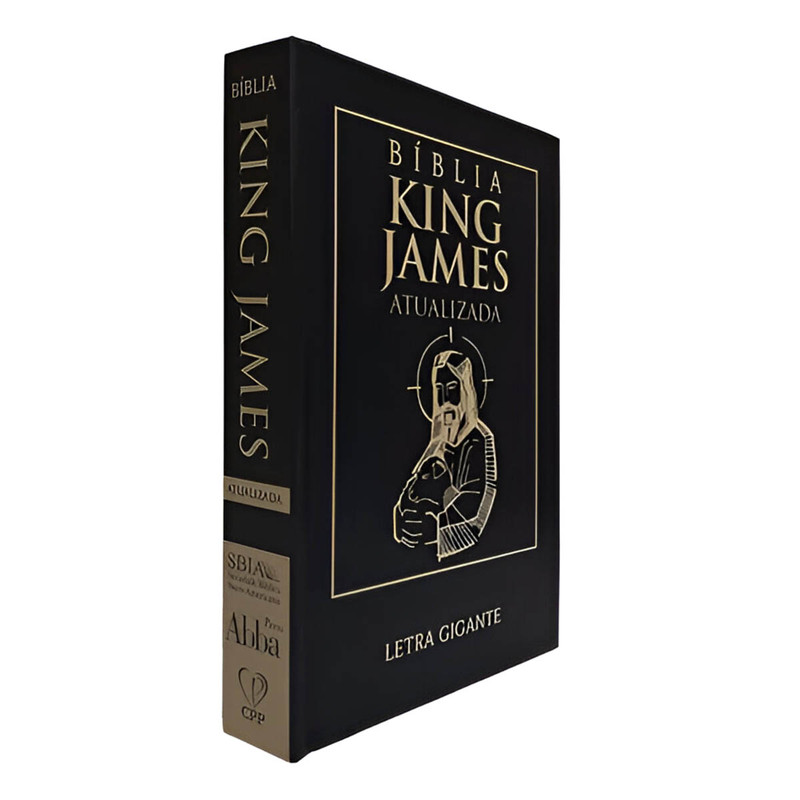 Bíblia | KJA | Letra Gigante | Capa Dura | Jesus Minimalista
