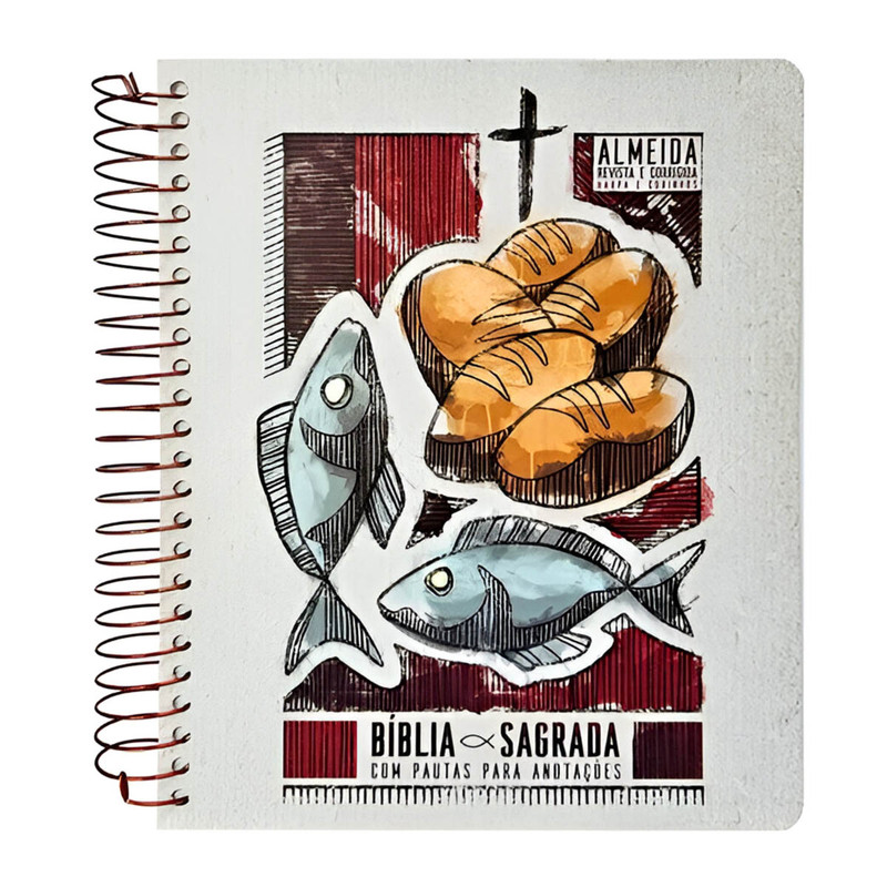 Bíblia Anote | ARC | Harpa e Corinhos | Multiplicação Dos Pães