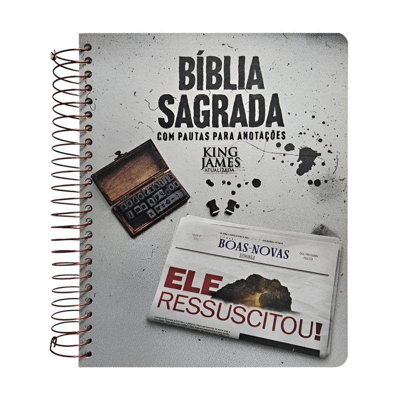 Bíblia Anote | KJA | Harpa e Corinhos | Ele Ressucitou