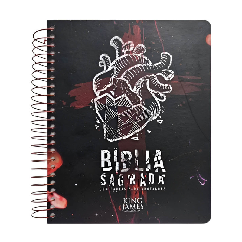 Bíblia Anote | KJA | Harpa e Corinhos | Coração De Pedra