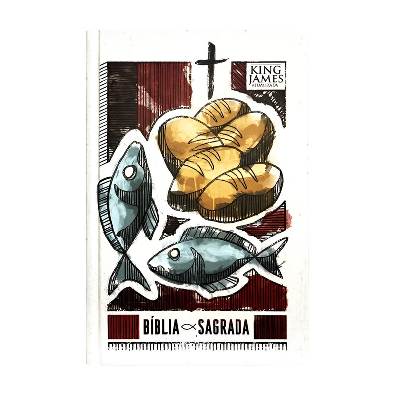 Bíblia Slim | KJA | Capa Dura | Multiplicação Dos Pães